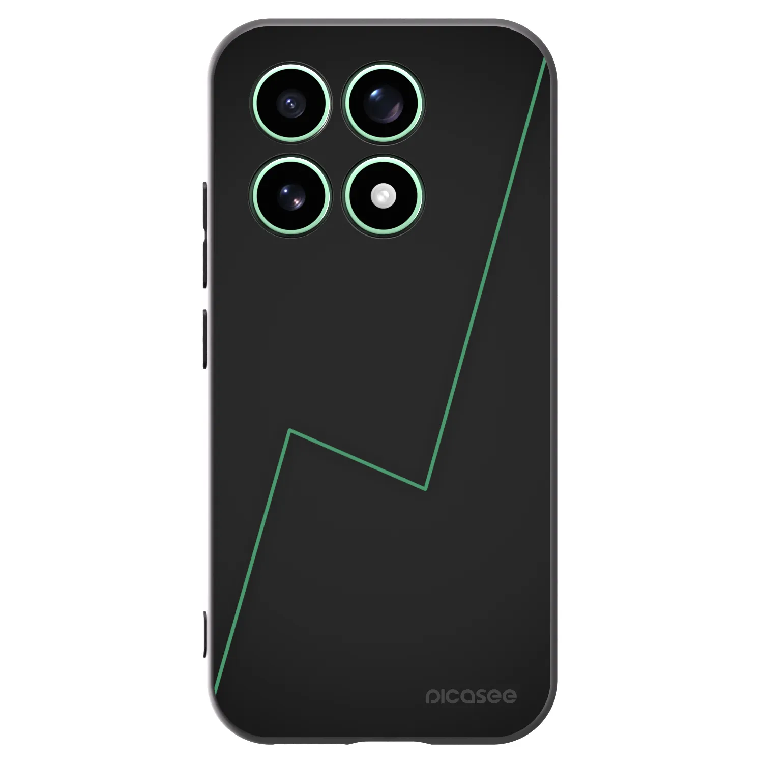 Picasee silikonový černý obal pro Xiaomi 17 - Consistency