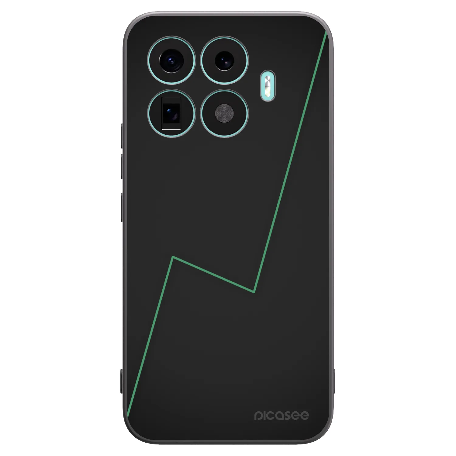 Picasee silikonový černý obal pro Xiaomi 17T Pro - Consistency
