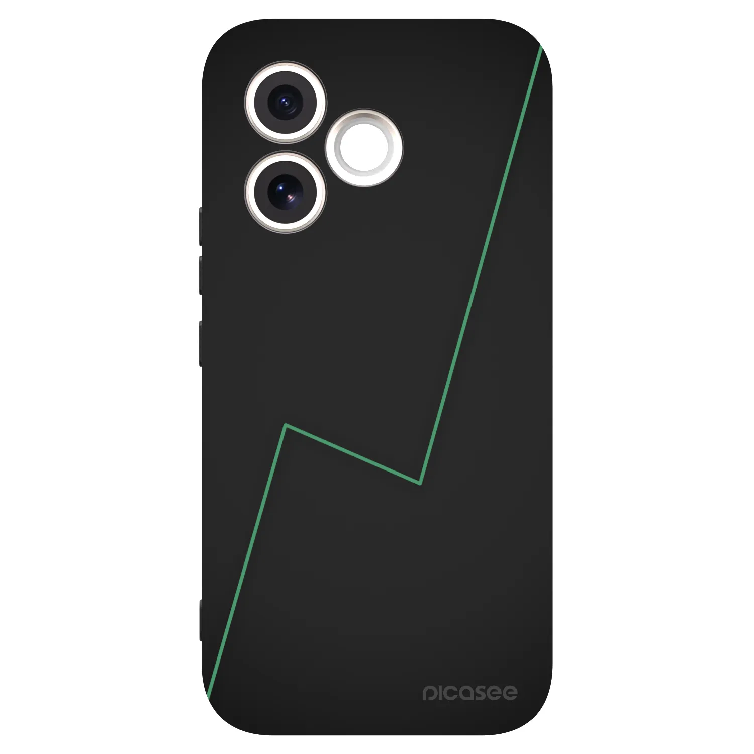 Picasee silikonový černý obal pro Honor 600 Lite - Consistency