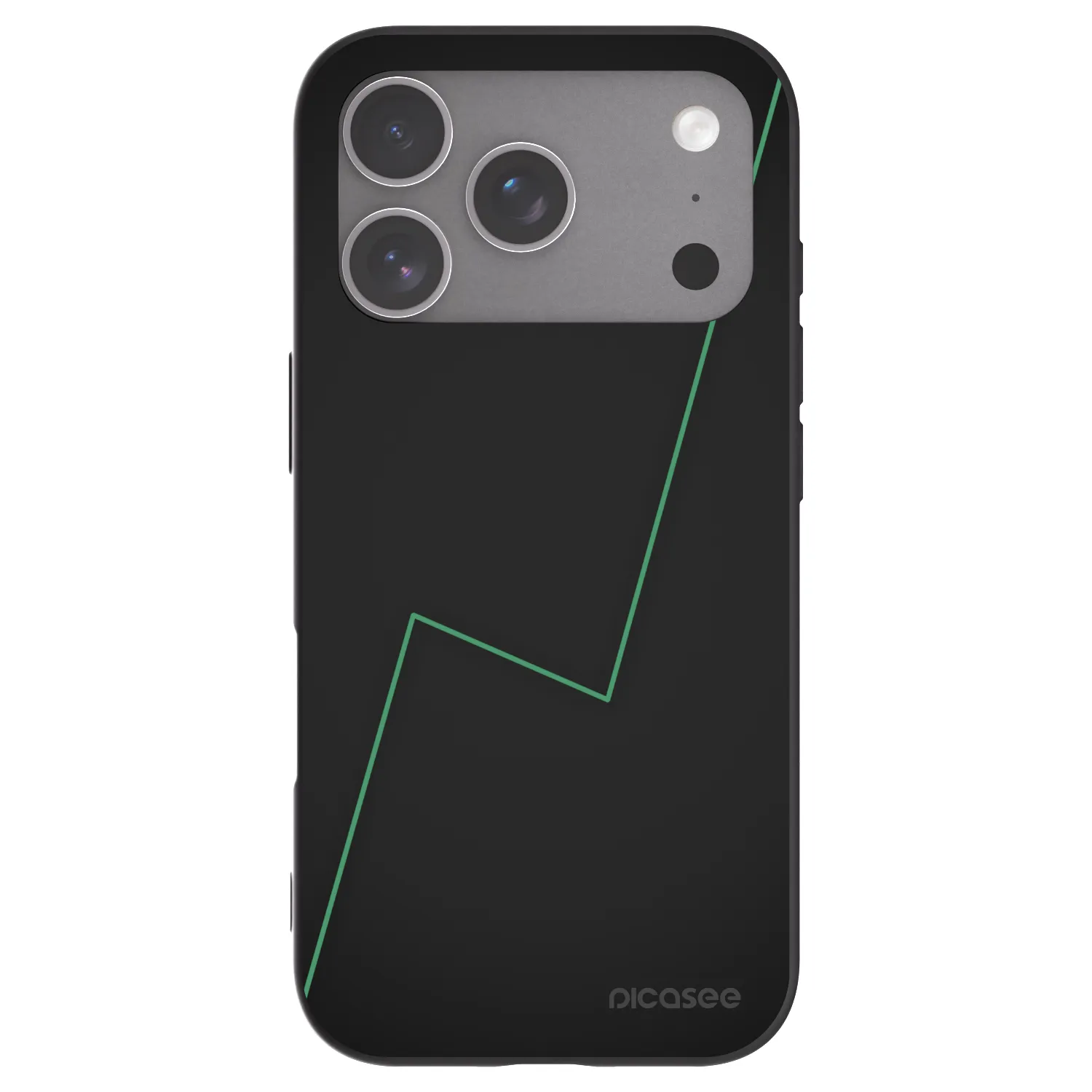 Picasee silikonový černý obal pro Apple iPhone 18 Pro - Consistency