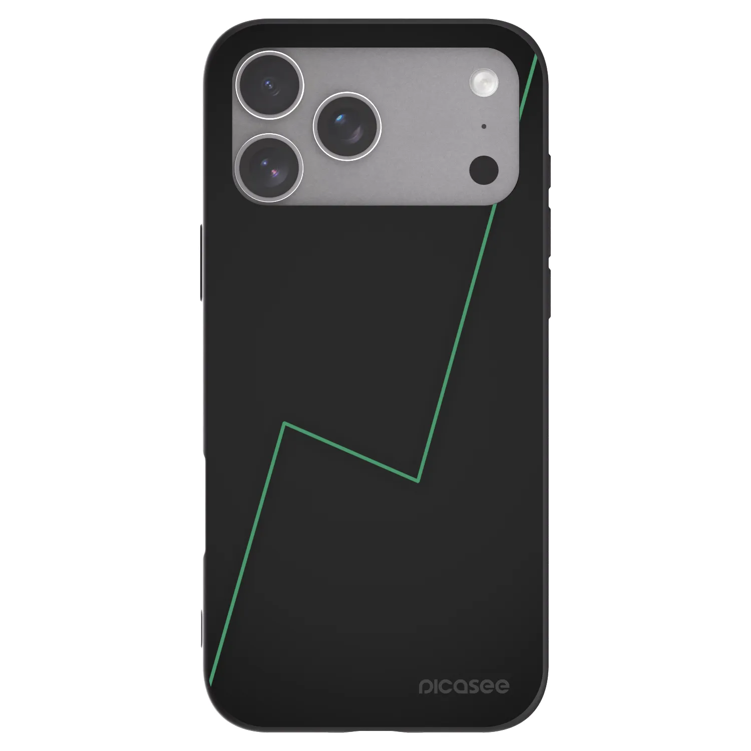 Picasee silikonový černý obal pro Apple iPhone 18 Pro Max - Consistency
