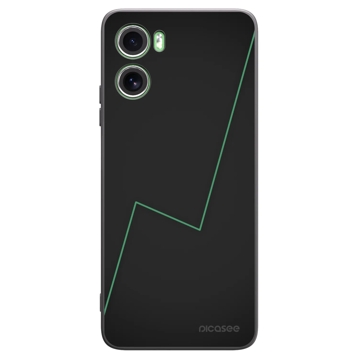 Picasee silikonový černý obal pro Motorola Moto G06 - Consistency
