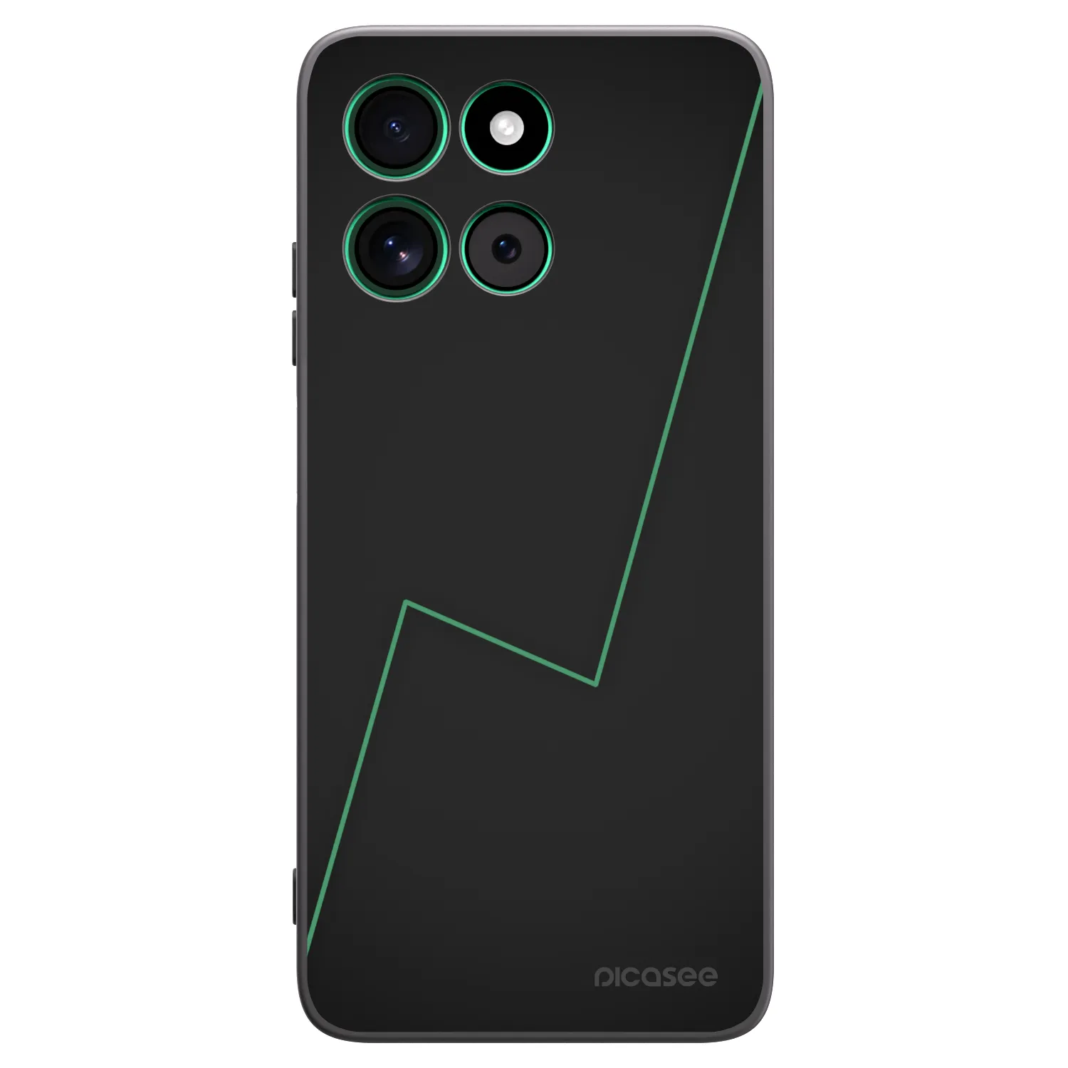 Picasee silikonový černý obal pro Motorola Moto G57 Power - Consistency