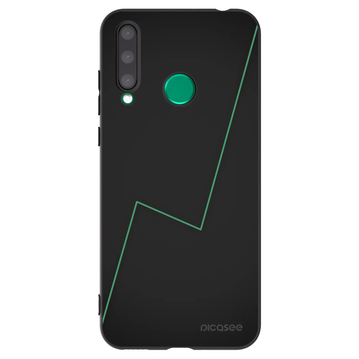 Picasee silikonový černý obal pro Honor 20 Lite - Consistency