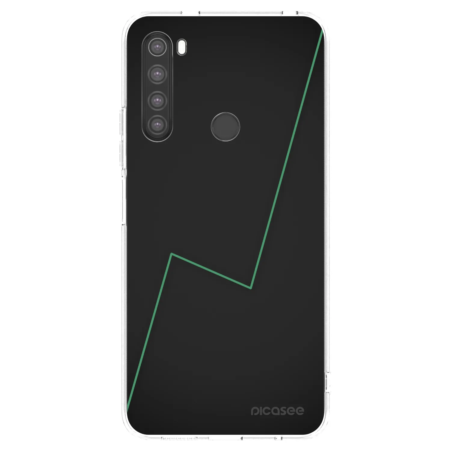Picasee silikonový průhledný obal pro Xiaomi Redmi Note 8 - Consistency