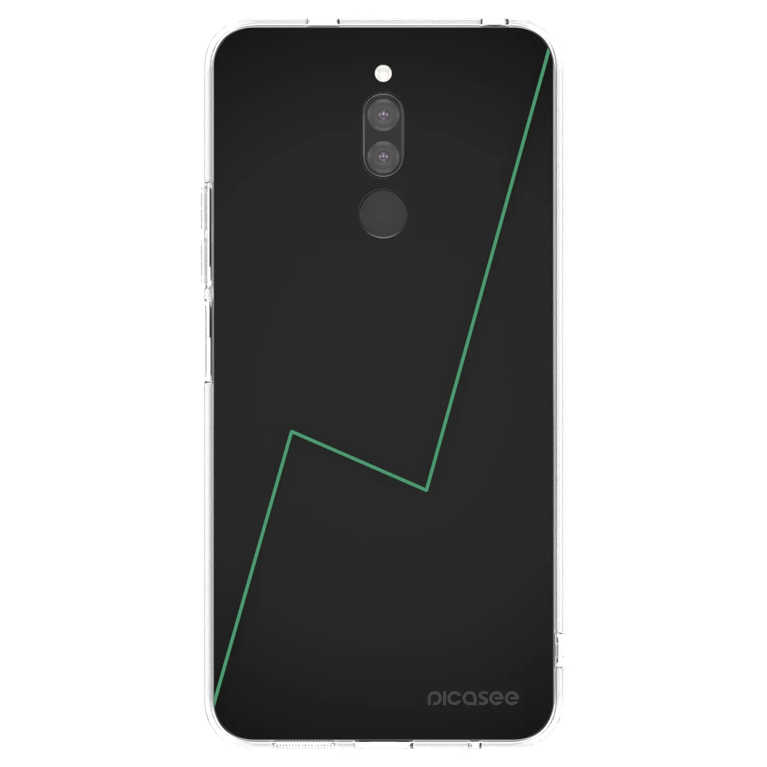 Picasee silikonový průhledný obal pro Xiaomi Redmi 8 - Consistency