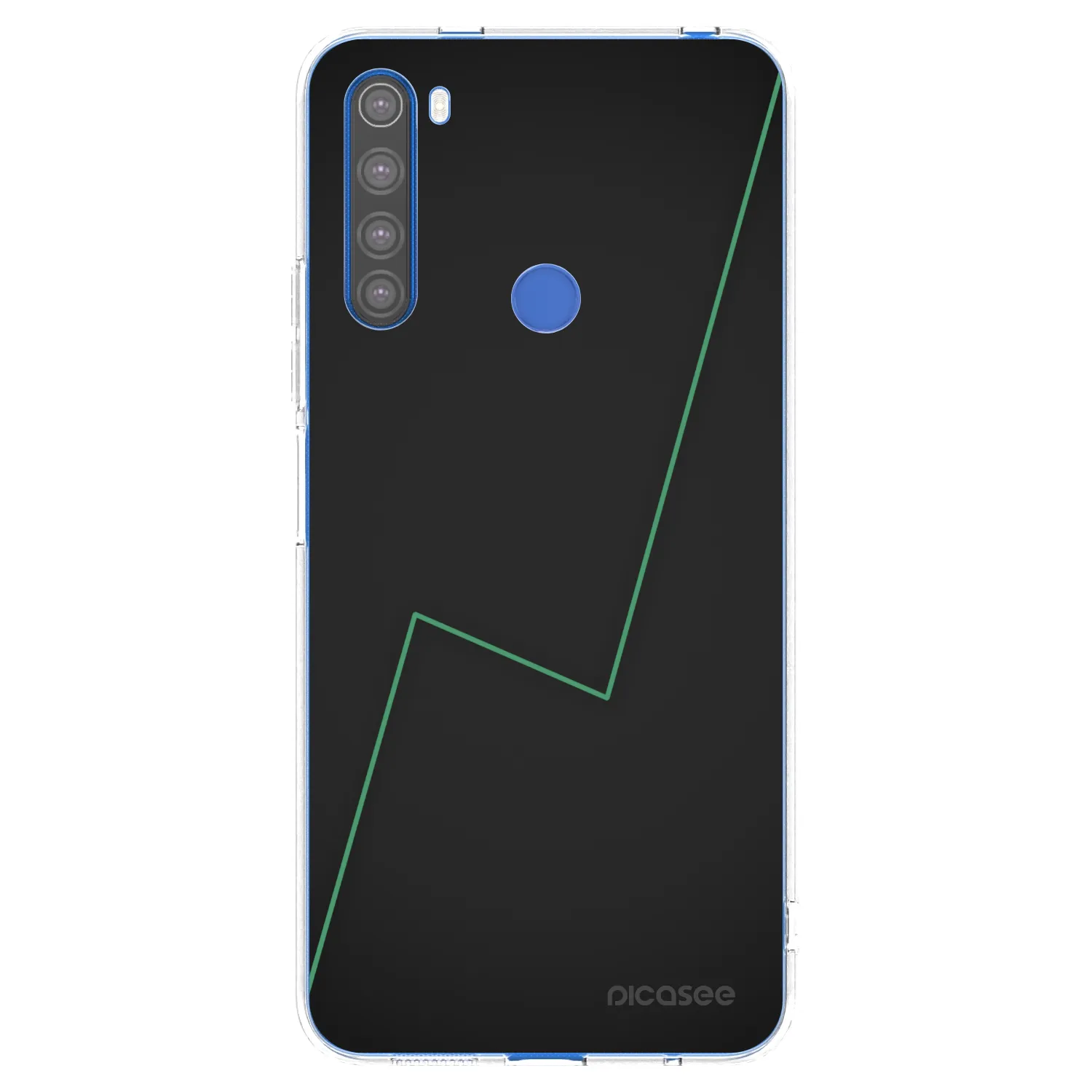 Picasee silikonový průhledný obal pro Xiaomi Redmi Note 8T - Consistency