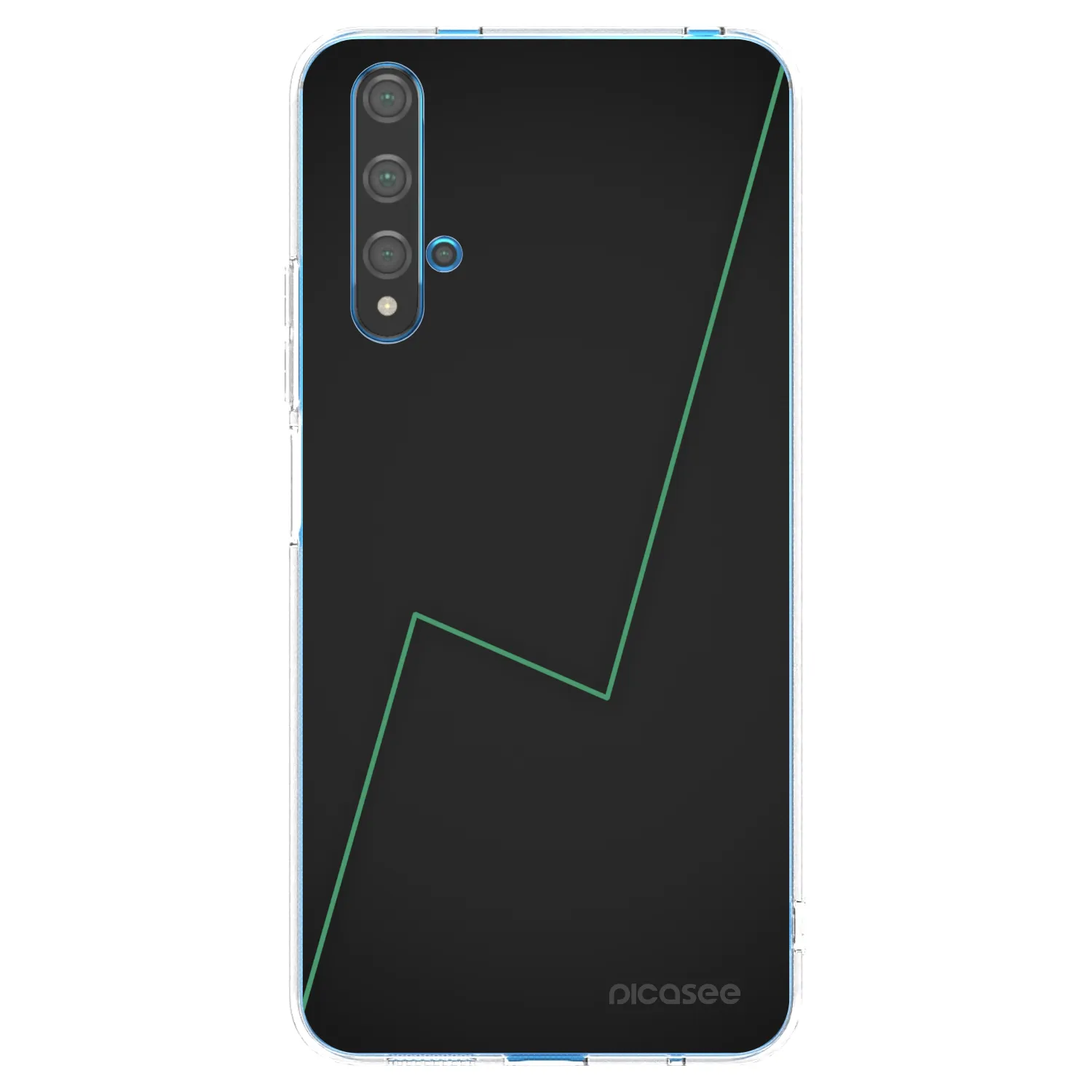 Picasee silikonový průhledný obal pro Huawei Nova 5T - Consistency