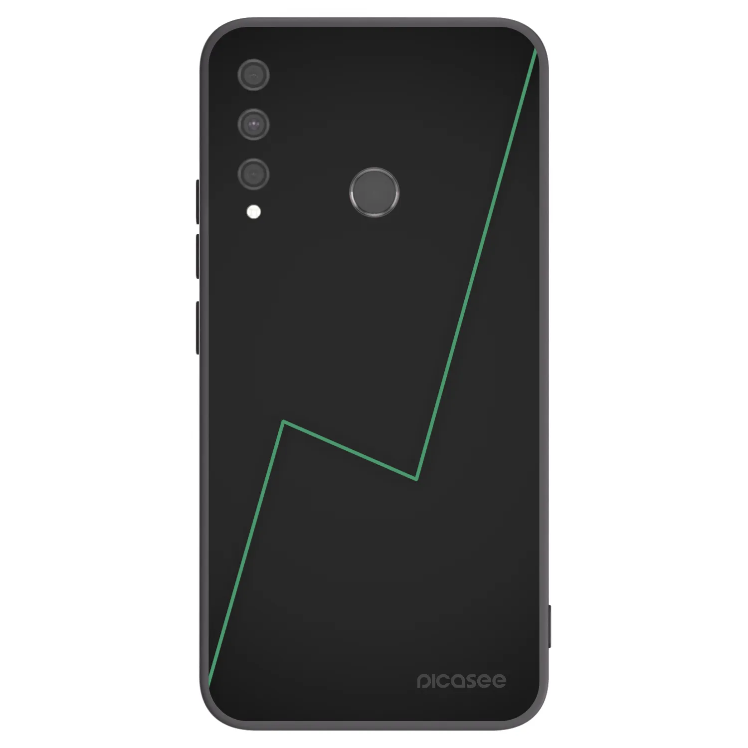 Picasee silikonový černý obal pro Huawei P40 Lite E - Consistency