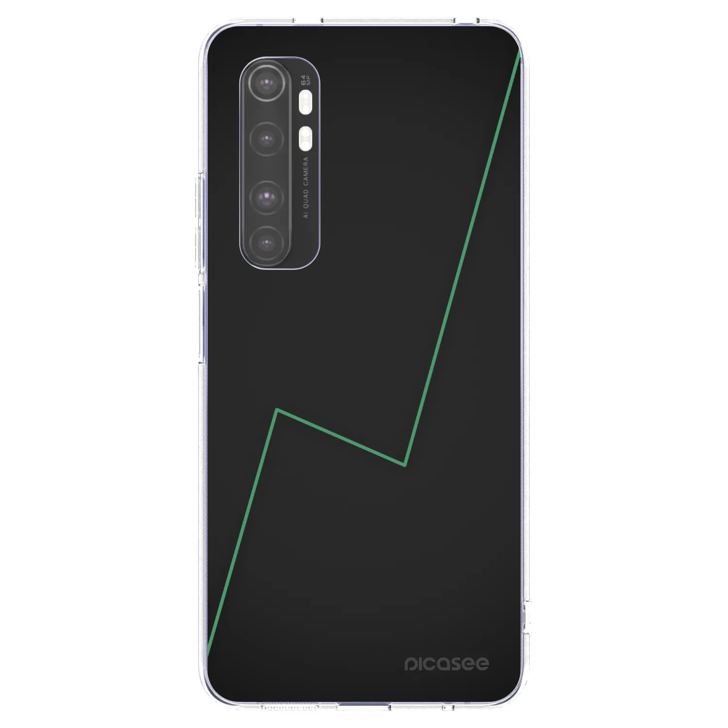 Picasee silikonový průhledný obal pro Xiaomi Mi Note 10 Lite - Consistency