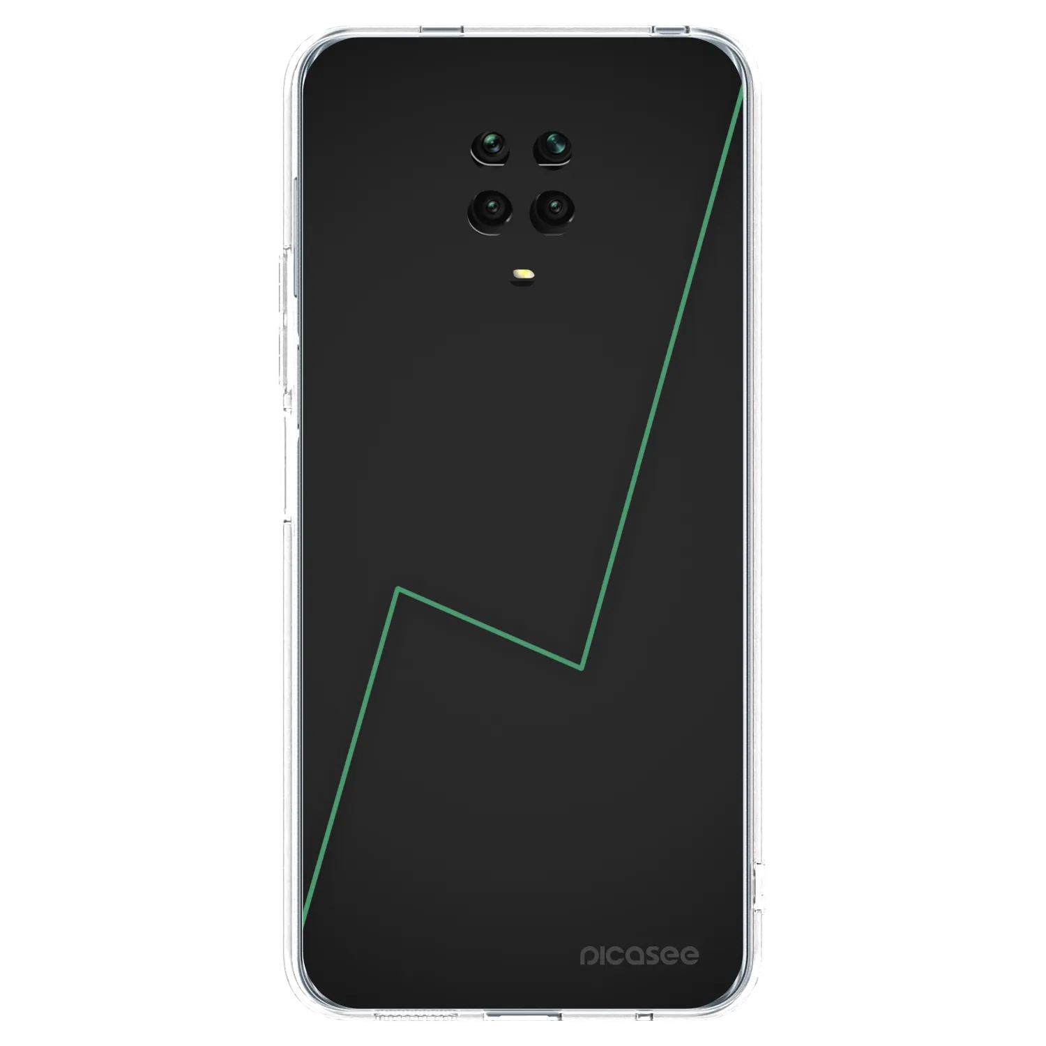 Picasee silikonový průhledný obal pro Xiaomi Redmi Note 9S - Consistency