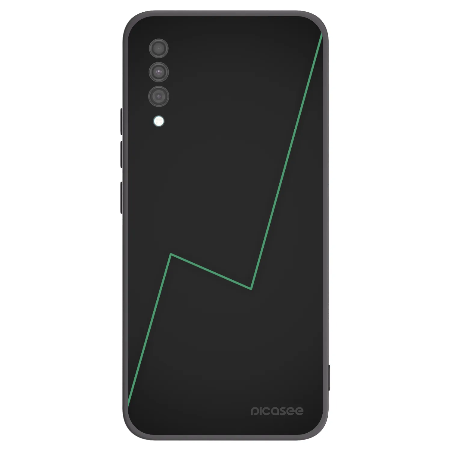 Picasee silikonový černý obal pro Samsung Galaxy A30s A307F - Consistency