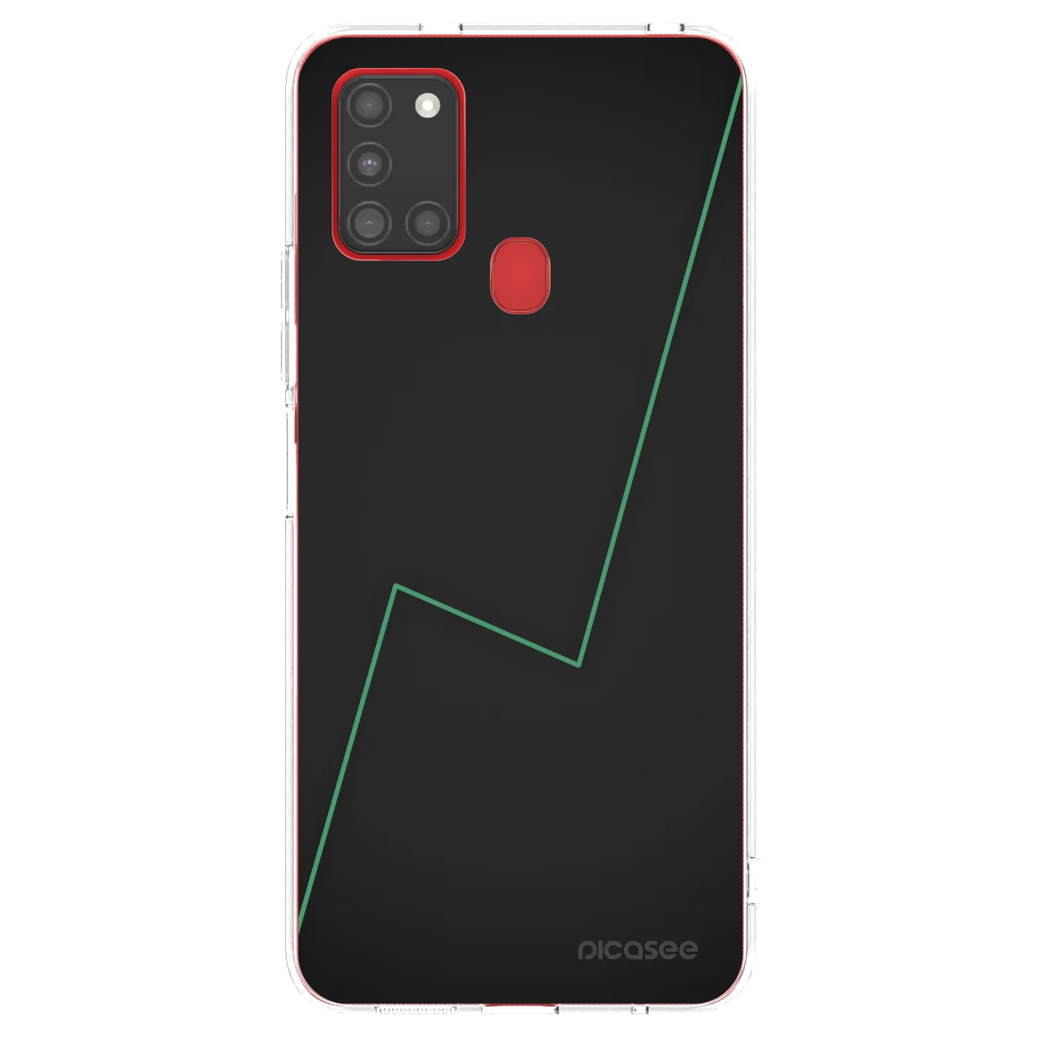 Picasee silikonový průhledný obal pro Samsung Galaxy A21s - Consistency
