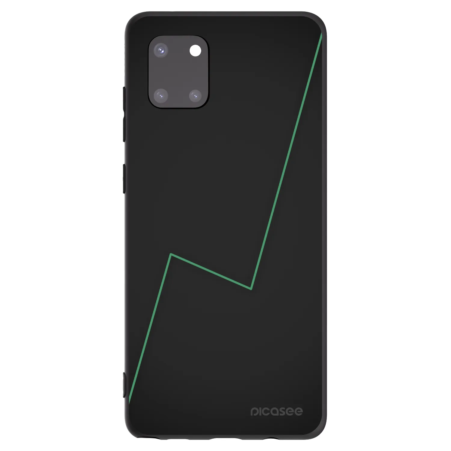 Picasee silikonový černý obal pro Samsung Galaxy Note 10 Lite N770F - Consistency