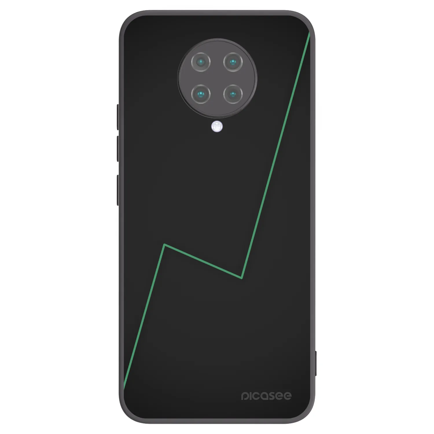 Picasee silikonový černý obal pro Xiaomi Poco F2 Pro - Consistency