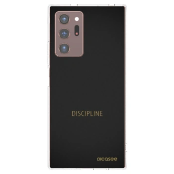 Picasee silikonový průhledný obal pro Samsung Galaxy Note 20 Ultra - Discipline