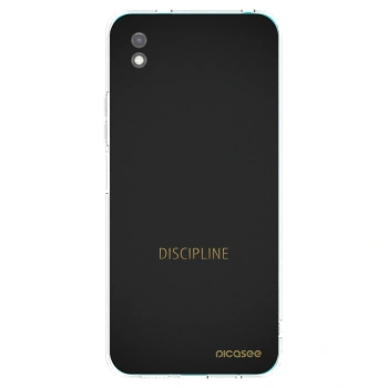 Picasee silikonový černý obal pro Xiaomi Redmi 9A - Discipline