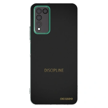 Picasee silikonový průhledný obal pro Honor 10X Lite - Discipline