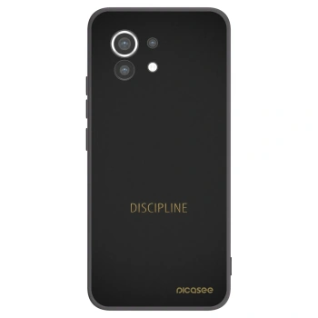Picasee silikonový černý obal pro Xiaomi Mi 11 - Discipline