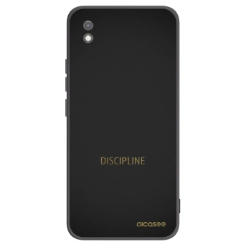 Picasee silikonový černý obal pro Xiaomi Redmi 9AT - Discipline