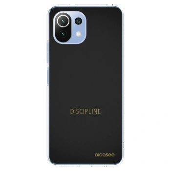 Picasee silikonový průhledný obal pro Xiaomi Mi 11 Lite - Discipline