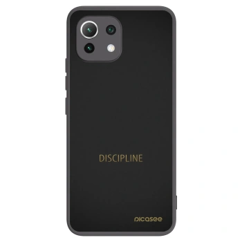 Picasee silikonový černý obal pro Xiaomi Mi 11 Lite - Discipline