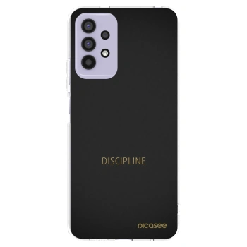 Picasee silikonový průhledný obal pro Samsung Galaxy A32 4G SM-A325F - Discipline