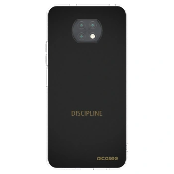 Picasee silikonový průhledný obal pro Xiaomi Redmi Note 9T - Discipline