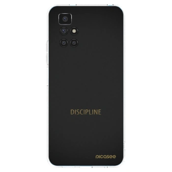 Picasee silikonový průhledný obal pro Xiaomi Redmi 10 - Discipline