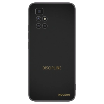 Picasee silikonový černý obal pro Xiaomi Redmi 10 - Discipline