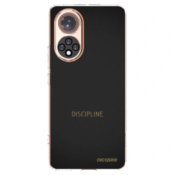 Picasee silikonový průhledný obal pro Honor 50 5G - Discipline