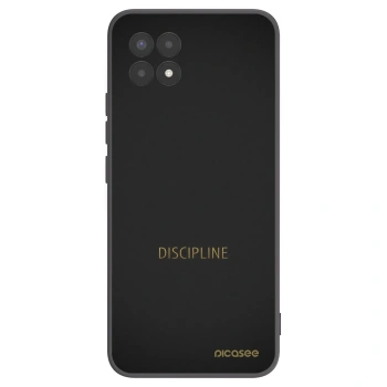 Picasee silikonový černý obal pro Realme 8i - Discipline