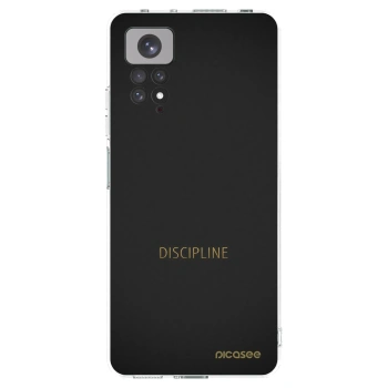 Picasee silikonový průhledný obal pro Xiaomi Redmi Note 11 - Discipline