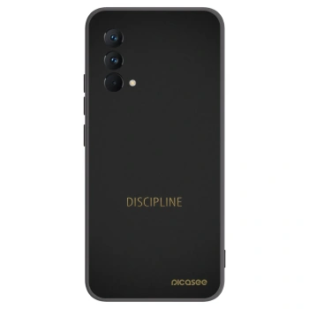 Picasee silikonový černý obal pro Realme GT Master Edition 5G - Discipline