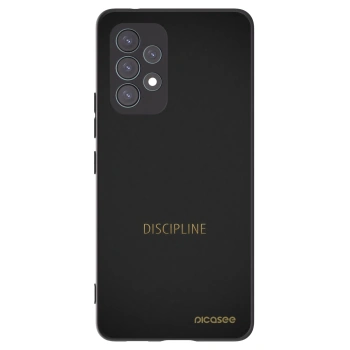 Picasee silikonový černý obal pro Samsung Galaxy A53 5G A536 - Discipline