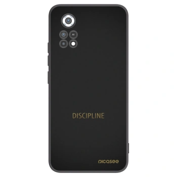 Picasee silikonový černý obal pro Xiaomi Poco X4 Pro 5G - Discipline