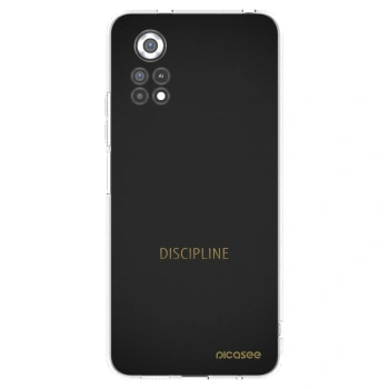 Picasee silikonový průhledný obal pro Xiaomi Poco X4 Pro 5G - Discipline