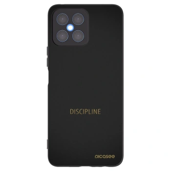 Picasee silikonový černý obal pro Honor X8 4G - Discipline