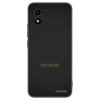 Picasee silikonový černý obal pro Vivo Y01 - Discipline