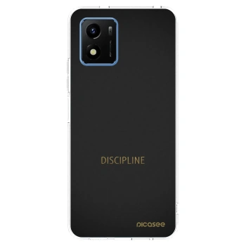 Picasee silikonový průhledný obal pro Vivo Y01 - Discipline