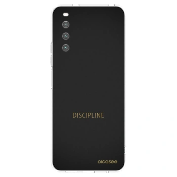 Picasee silikonový průhledný obal pro Sony Xperia 10 IV 5G - Discipline