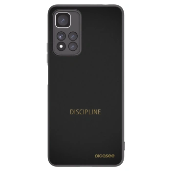 Picasee silikonový černý obal pro Xiaomi Redmi Note 11 Pro+ 5G - Discipline