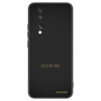 Picasee silikonový černý obal pro Honor 70 - Discipline