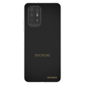 Picasee silikonový průhledný obal pro OPPO A94 5G - Discipline