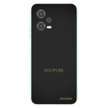 Picasee silikonový průhledný obal pro Xiaomi Poco X5 - Discipline