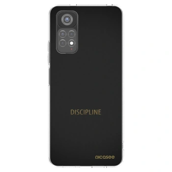 Picasee silikonový průhledný obal pro Xiaomi Redmi Note 11S 5G - Discipline