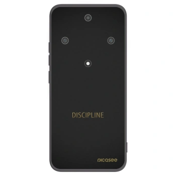 Picasee silikonový černý obal pro Honor Magic5 Lite 5G - Discipline