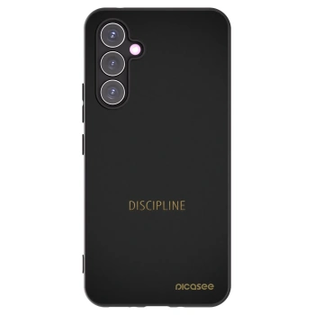 Picasee silikonový černý obal pro Samsung Galaxy A54 5G A546B - Discipline