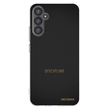 Picasee silikonový průhledný obal pro Samsung Galaxy A34 5G A346B - Discipline