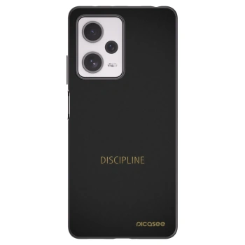 Picasee silikonový černý obal pro Xiaomi Redmi Note 12 Pro+ 5G - Discipline